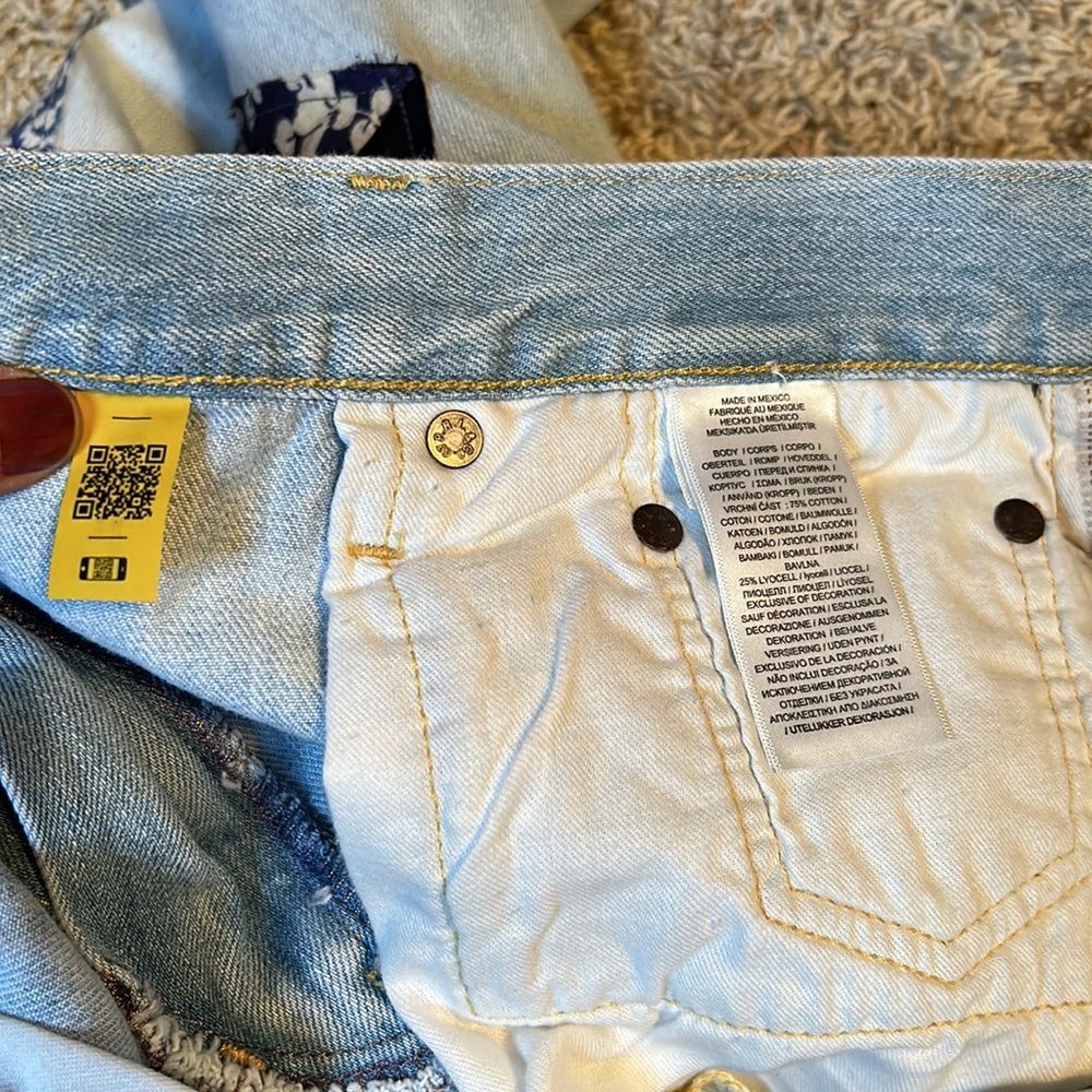 NWT - Polo Ralph Lauren - The Avery Boyfriend Patchwork Jean - Size 29 - Picture 6 of 8